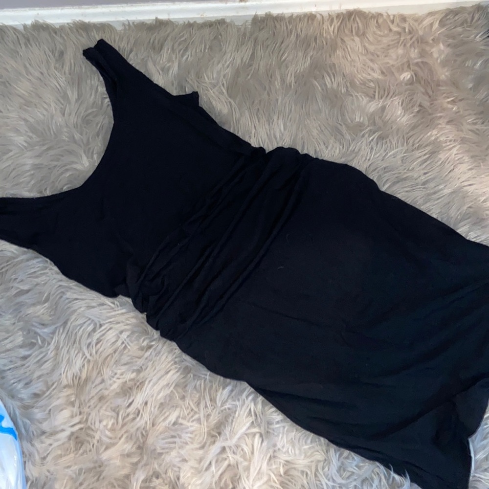 Black body con maternity dress